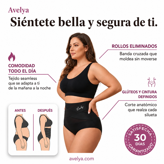 Braguita Moldeadora de Cintura Alta con Control Abdominal y Sin Costuras