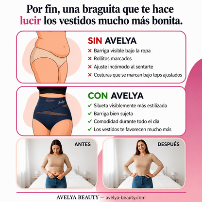 Braguita Moldeadora de Cintura Alta con Control Abdominal y Sin Costuras