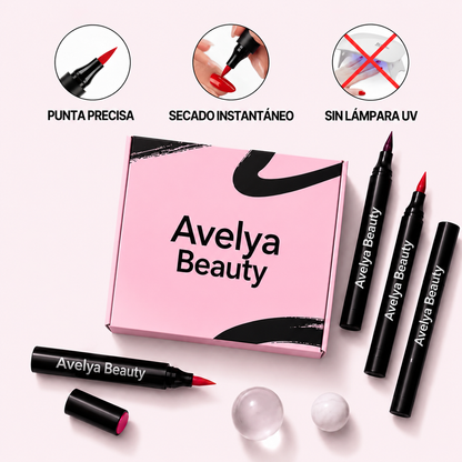 5 rotuladores de esmalte de uñas sin lámpara UV | Avelya Beauty™
