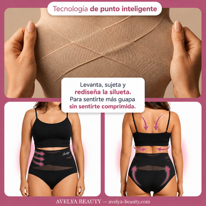 Braguita Moldeadora de Cintura Alta con Control Abdominal y Sin Costuras